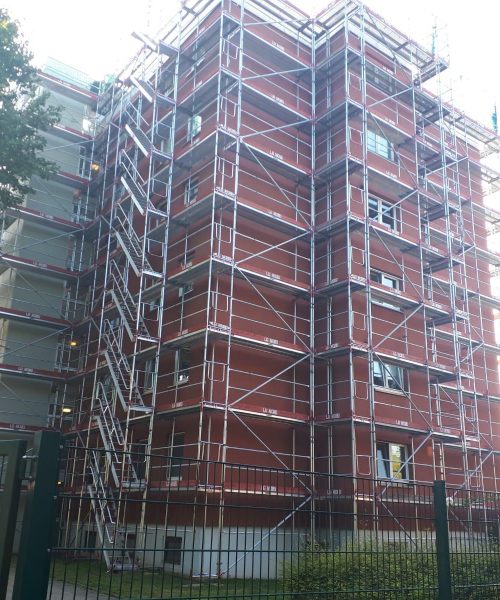 Titelbild - Fassadengerüste